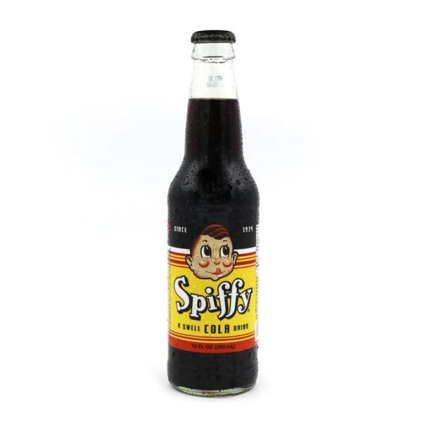 Spiffy Cola Soda, 12oz Glass Bottle