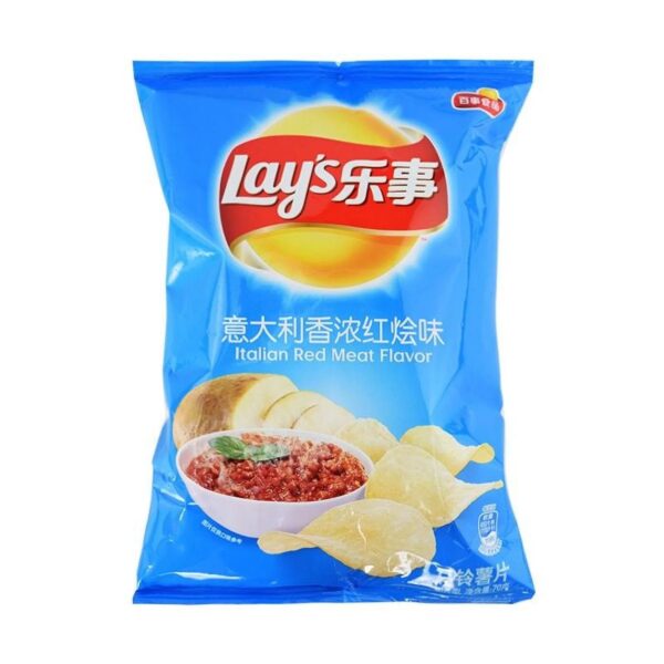 Lays Italian Red Meat Flavor